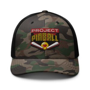 Embroidered Camouflage Trucker Hat - Image 2