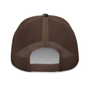 Embroidered Camouflage Trucker Hat - Image 4