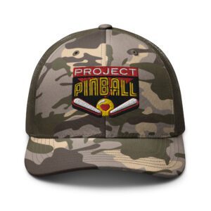 Embroidered Camouflage Trucker Hat - Image 5