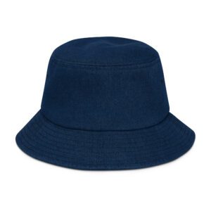 Embroidered Denim Bucket Hat - Image 5