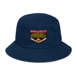 Embroidered Denim Bucket Hat - Image 4