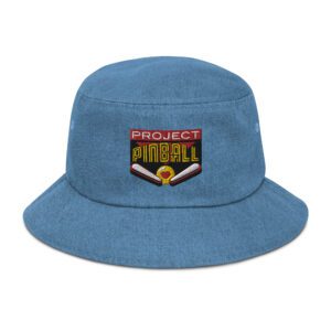 Embroidered Denim Bucket Hat - Image 7