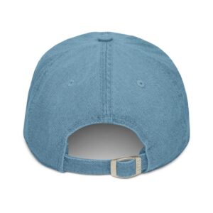 Embroidered Denim Hat - Image 4