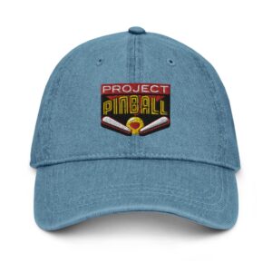 Embroidered Denim Hat - Image 3