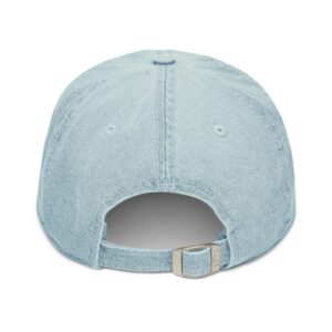 Embroidered Denim Hat - Image 6