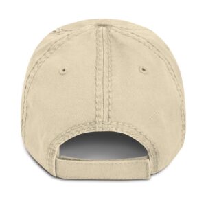 Embroidered Distressed Dad Hat - Image 6