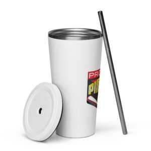 20 oz Insulated Tumbler with Straw - Image 15