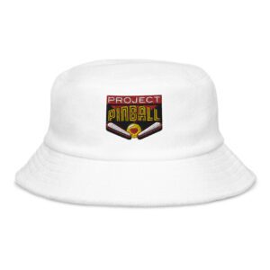 Embroidered Unstructured Terry Cloth Bucket Hat - Image 5