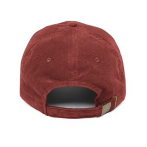 Embroidered Vintage Corduroy Cap - Image 5