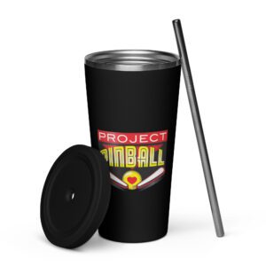 20 oz Insulated Tumbler with Straw - Image 17