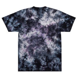 Embroidered Oversized Tie-Dye T-Shirt - Image 3