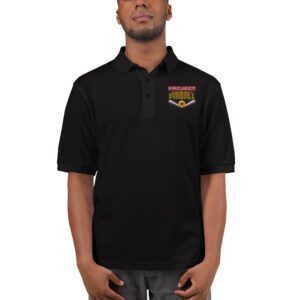 Embroidered Men's Premium Polo - Image 3