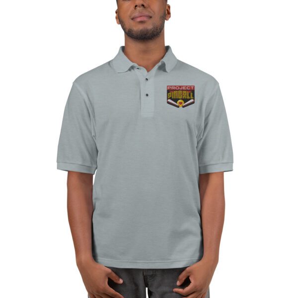 Embroidered Men's Premium Polo