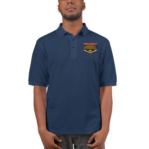 Embroidered Men's Premium Polo - Image 5