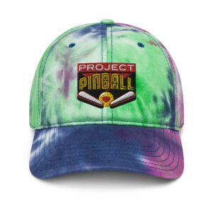 Embroidered Tie Dye Hat - Image 3