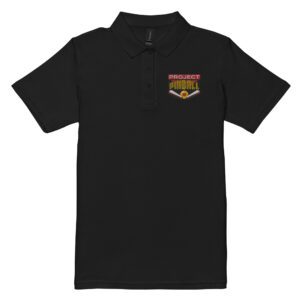 Embroidered Women’s Pique Polo Shirt - Image 2