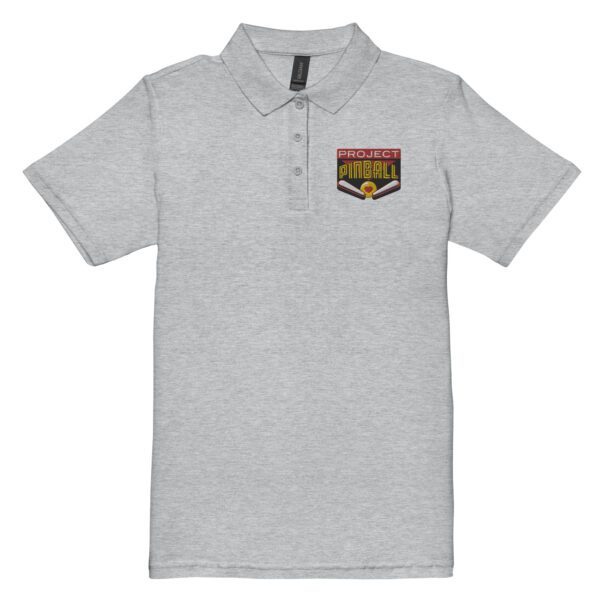 Embroidered Women’s Pique Polo Shirt